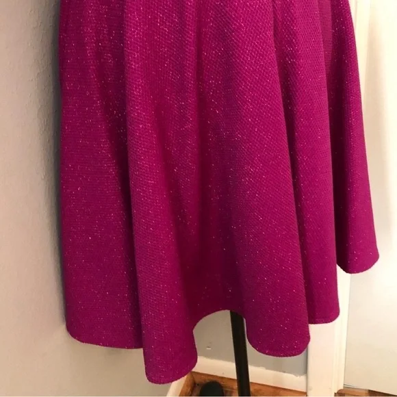JOVANI SZ 8
FUCHSIA SHIMMER
ONE SHOULDER
FORMAL COCKTAIL
DRESS WITH POCKETS New - Picture 6 of 10